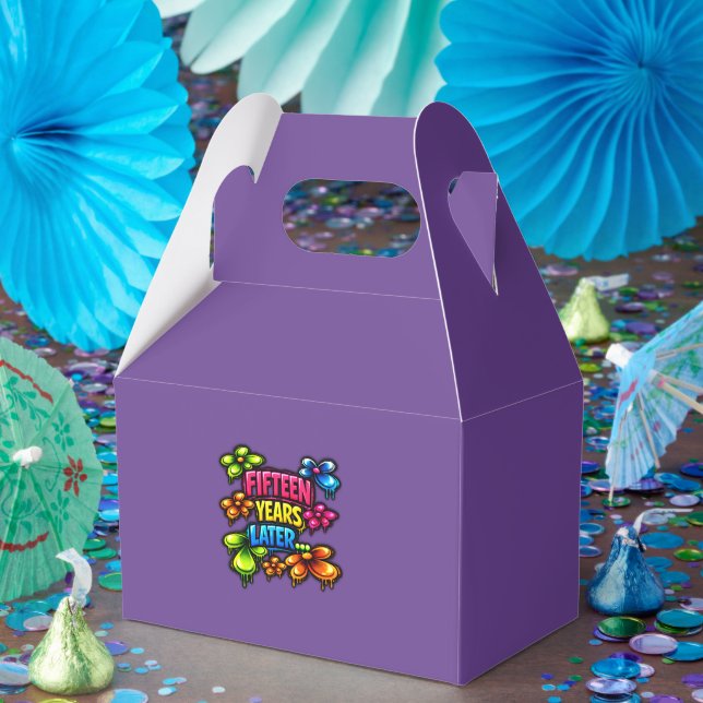 Fifteen Years Later Favor Box (Party)