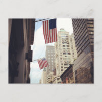 Fifth 5th Avenue American Flags NYC New York City