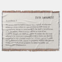 Fifth Amendment Constitution Bill of Rights