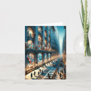 Fifth Avenue Holiday Card. Christmas. Card