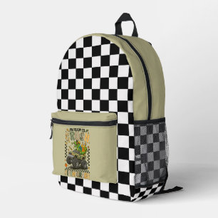 Fifth Grade Crusher: Monster Truck Confidence Printed Backpack