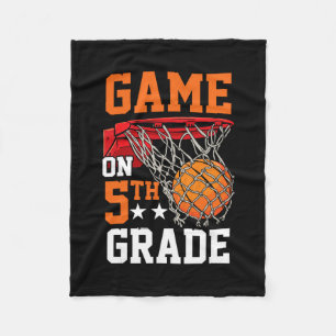 Fifth Grade Game On Sketll Ck To School 5th Grade  Fleece Blanket
