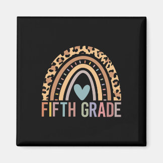 Fifth Grade Rainbow Girls Boys Teacher Team 5th Gr Magnet