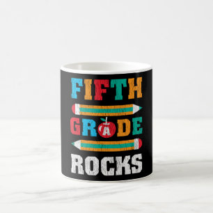 Fifth Grade Rocks Back To School Student Kids Gift Coffee Mug