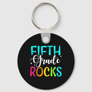 Fifth Grade Rocks  Team 5th Grade Teacher  Keychain