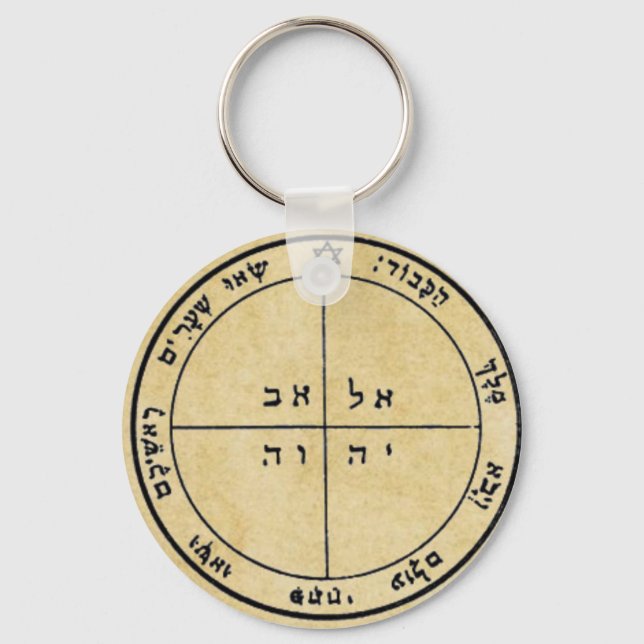 Fifth Pentacle of Mercury Keychain (Front)