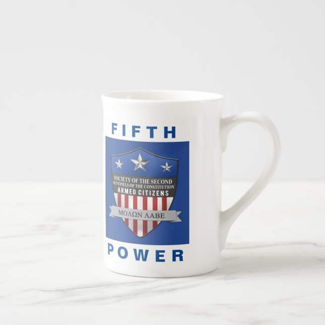 Fifth Power Double Mug (Right)