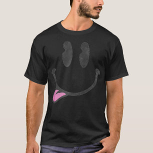 Fifth Sun 90's Style Distressed Smiley Face T-Shirt