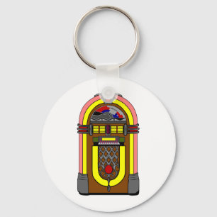 Fifties Jukebox Keychain