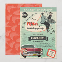 Fifties Rockabilly Birthday Party In Green