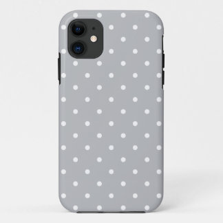 Fifties Style Grey Polka Dot iPhone 5/5S Case