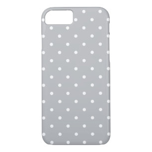 Fifties Style Grey Polka Dot iPhone 7 case