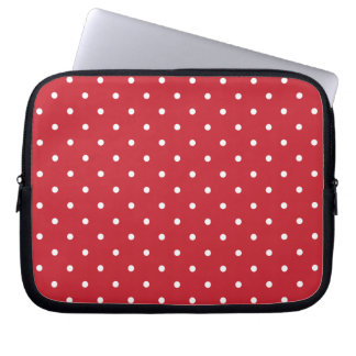 Fifties Style Red Polka Dot Laptop/iPad 2 Case
