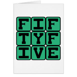 Fifty Five, Number 55