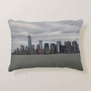 Fifty Shades of Grey NYC Manhattan Skyline Accent Pillow
