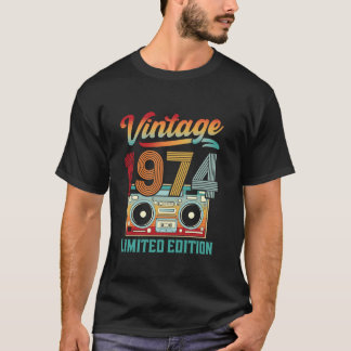 Fifty Years old Vintage Classic 1974 Birthday 50th T-Shirt