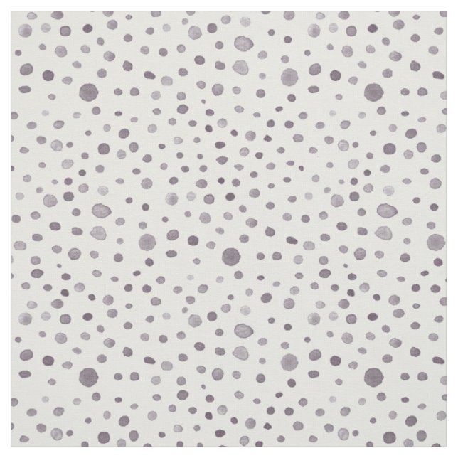 Fig Confetti Watercolor Dots Fabric (Swatch)