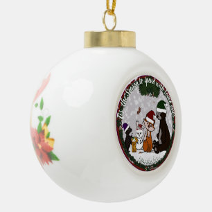 Fig & Friends Christmas Ornament