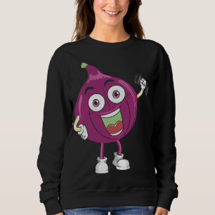 Fig, Fruit Costume Workout Bodybuilding Lift Gym G Sweatshirt