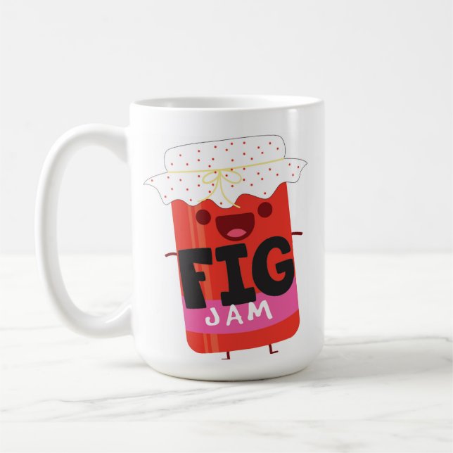 FIG Jam Coffee Mug (Left)