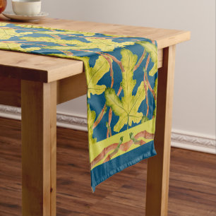 Fig Leaves on a Table Runner
