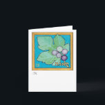 Fig, one of the seven species of Israel Card<br><div class="desc">This is one of the shivat minim, or seven species of fruits of Israel mentioned in Deuteronomy 8:8</div>