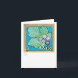 Fig, one of the seven species of Israel Card<br><div class="desc">This is one of the shivat minim,  or seven species of fruits of Israel mentioned in Deuteronomy  8:8</div>