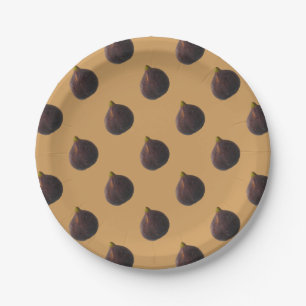 Fig Paper Plate