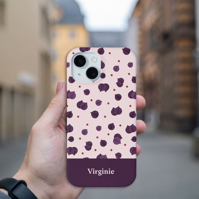 Fig Pattern Case-Mate iPhone Case (Fig Pattern Phone Case)