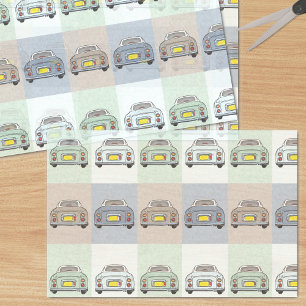 Figarations Colours of Figaro Cars Tissue Paper