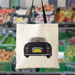 Figarations Cute Black Figaro Car Tote Bag