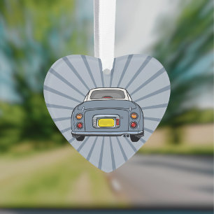 Figarations Cute Lapis Grey Figaro Car Ornament