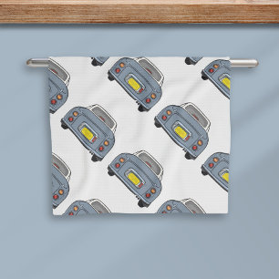 Figarations Figaro Voiture Lapis Gris Serviette de
