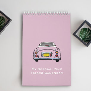 Figarations Jolie rose Figaro Calendrier de garage