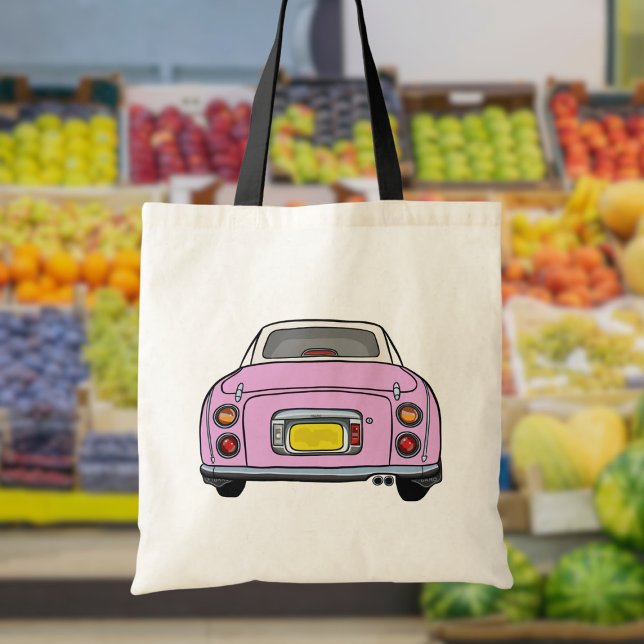 Figarations Jolie rose Figaro Sac fourre-tout voit (Fun tote bag for the pink figaro car owner)