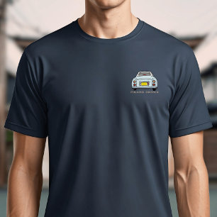 Figarations Pale Aqua Figaro Driver Name T-Shirt