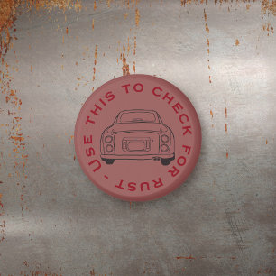 Figarations Really Useful Classic Car Rust Check Magnet