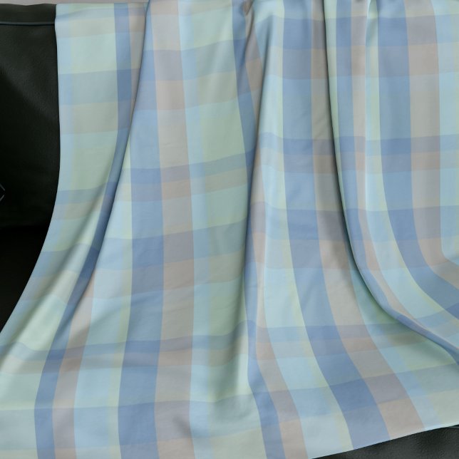 Figarations Tartan Plaid McFig Car Fleece Blanket (Creator Uploaded)