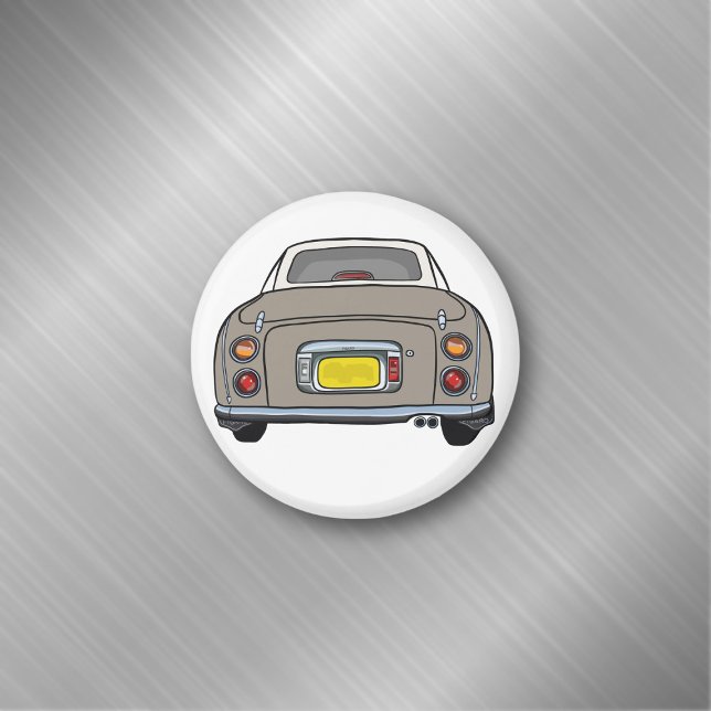 Figarations Topaz Mist Figaro Car Magnet (Fun figgy magnet just for you. Handy for checking for rust on your topaz mis figaro car)
