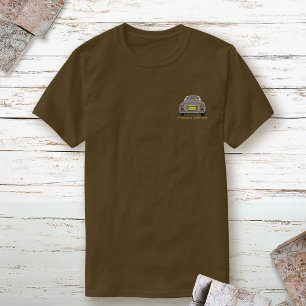 Figarations Topaz Mist Figaro Driver Name T-Shirt