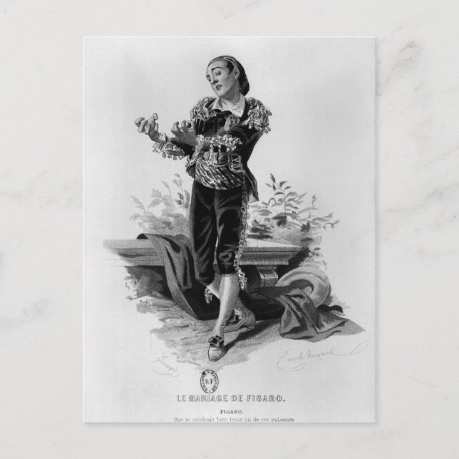 Figaro Postcard (Front)