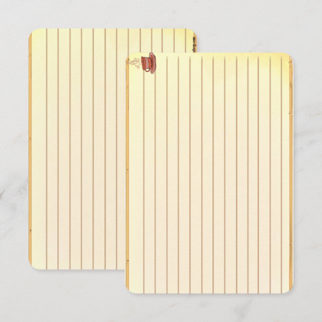 Figdewdrop Relax Cup recipe notecards (Front/Back)