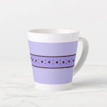 Figdewdrop Relax Cup Violet Purple small Latte Mug