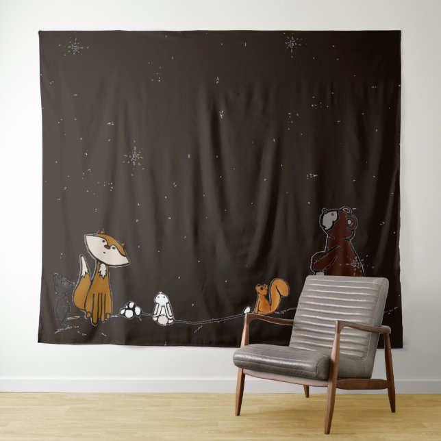 figdewdrop Watch the Stars Extra large Tapestry (In Situ (Horizontal))