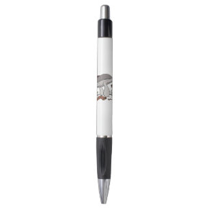 figdewdrops caterpillar mushroom pen