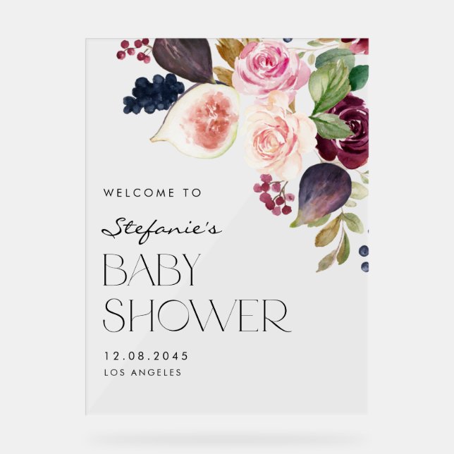 Figes botaniques et Baby shower des fleurs de Bour (Recto)
