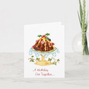 Figgy Pudding Holiday Card