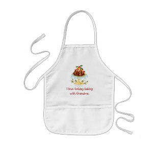 Figgy Pudding Kids Apron