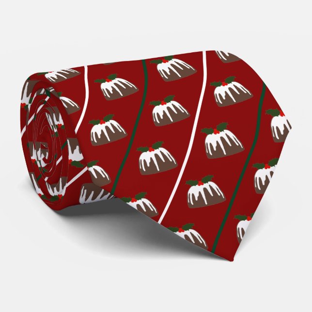 Figgy Pudding Tie (Rolled)