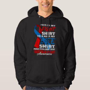 Figh I CHD Congenital Heart Defect Awareness Hoodie